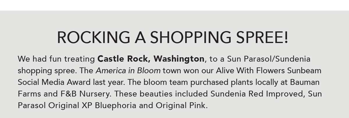 Castle Rock Blooms